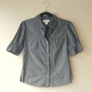 Ultra Sport Cotton Distressed Top